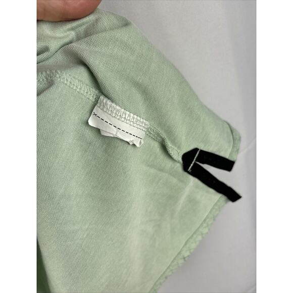 VRST Men's Broken Tees Print Polo Muted Mint Short Sleeve Large - Picture 7 of 9